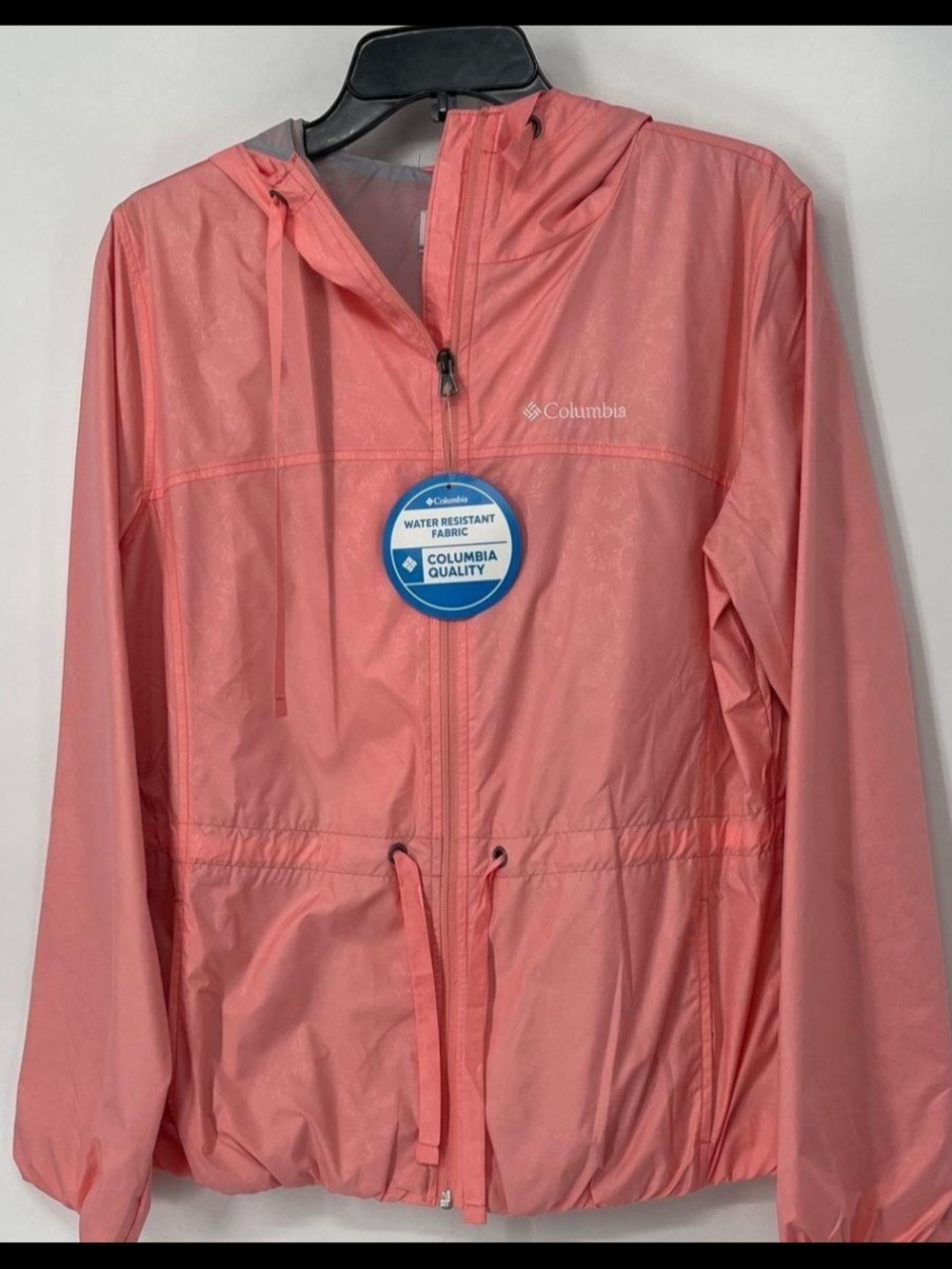 Columbia Women's Auroras Wake II Rain Jacket Size L NWT MSRP $75 Jacket